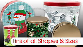 Tins & Cans of All Types, Shapes, and Sizes