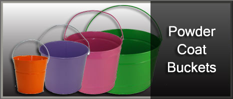 Powder Coat Buckets