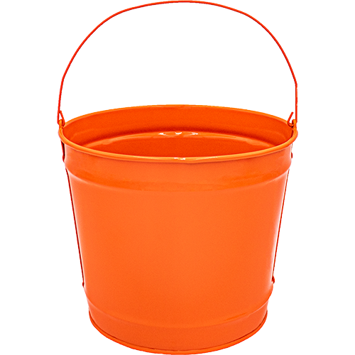 10 Qt Powder Coated Bucket - Orange Peel 319