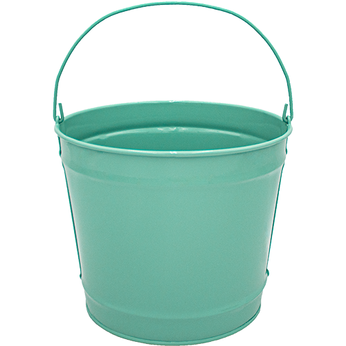 10 Qt Powder Coated Bucket - Robins Egg Blue 321