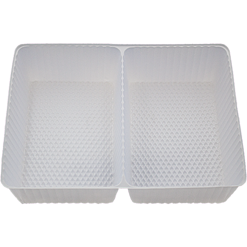 Insert 12 Rect 2-Cav (Half Case)