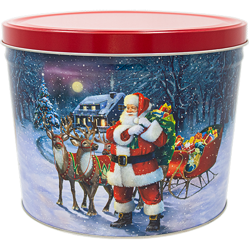 15T Santa With Reindeer