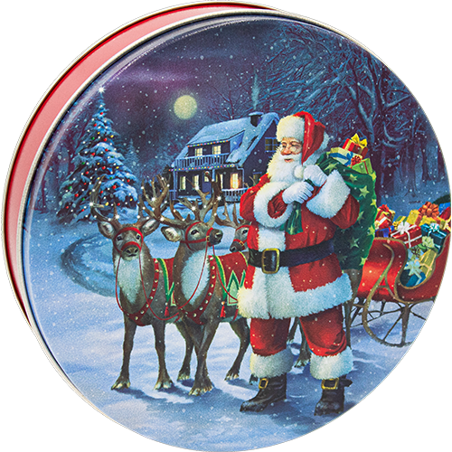 115 Santa With Reindeer