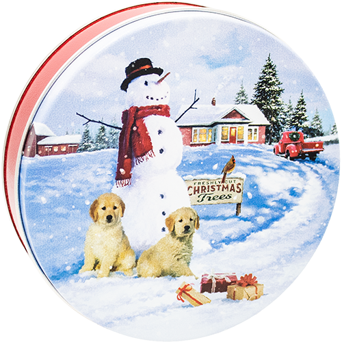 1S Snowman With Labs 