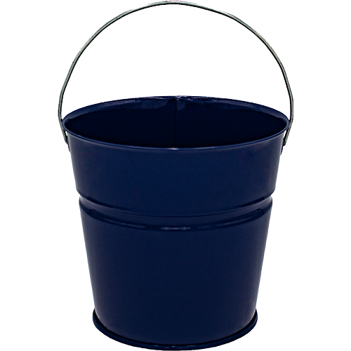 2 Qt Powder Coated Bucket-Navy Blue Lustre - 308