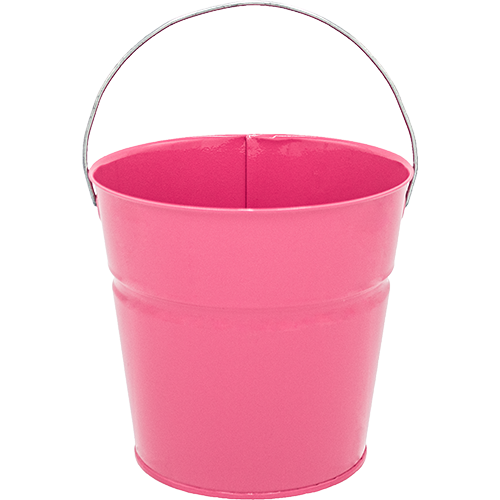 2 Qt Powder Coated Bucket-Pink Radiance - 309