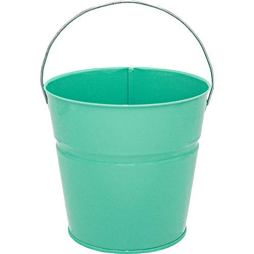 2 Qt Powder Coated Bucket-Robins Egg Blue - 321