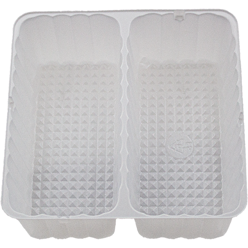 Insert 2Sq 2-Cav (Half Case)