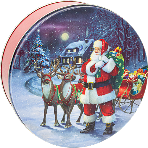 3C Santa With Reindeer