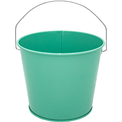 5 Qt Powder Coated Bucket - Robins Egg Blue 321