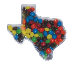 Small Texas Plastic Container - '''Lil Tex'' 