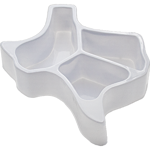 3-Cavity Insert for  Texas Shaped Tin