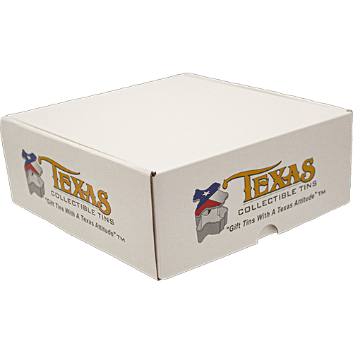 Gift Box (Single) for Texas Shaped Tin