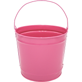 10 Qt Powder Coated Bucket - Pink Radiance 309