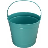 10 Qt Powder Coated Bucket - Robins Egg Blue 321