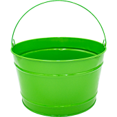 16 Qt Powder Coat Bucket - Electric Green 317
