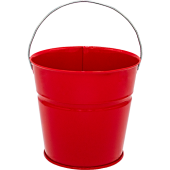 2 Qt Powder Coated Bucket-Candy Apple Red - 003