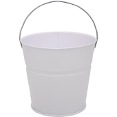 2 Qt Powder Coated Bucket-Glossy White - 005