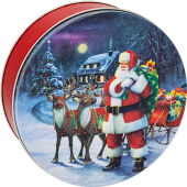 2C Santa with Reindeer 