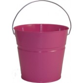 2 Qt Powder Coated Bucket-Pink Radiance - 309