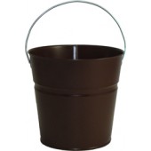 2 Qt Powder Coated Bucket-Chocolate Brown - 318 - WHILE SUPPLY LASTS!