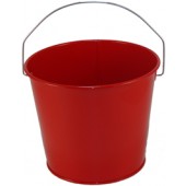 5 Qt Powder Coated Bucket - Candy Apple Red 003
