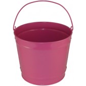 10 Qt Powder Coated Bucket - Pink Radiance 309
