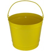 10 Qt Powder Coated Bucket - Sunshine Yellow 312