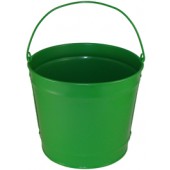 10 Qt Powder Coated Bucket - Electric Green 317