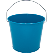 5 Qt Powder Coated Bucket - Sky Blue 320