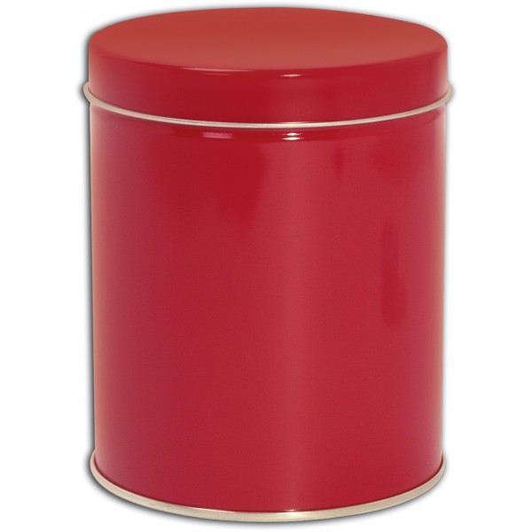 Qt Red Quarts Upright Round Cans Tins & Cans