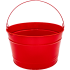 16 Qt Powder Coat Bucket - Candy Apple Red 003