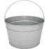 16 Qt Powder Coat Bucket - Plain Galvanized 315