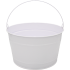 16 Qt Powder Coat Bucket - Glossy White 005