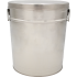 25T Lard/Clam Bake Can with Handles (for steaming seafood)