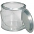 Pails w/Clear Side/Platinum