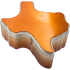 Texas Shaped Can - Bronze (Limited Availability)